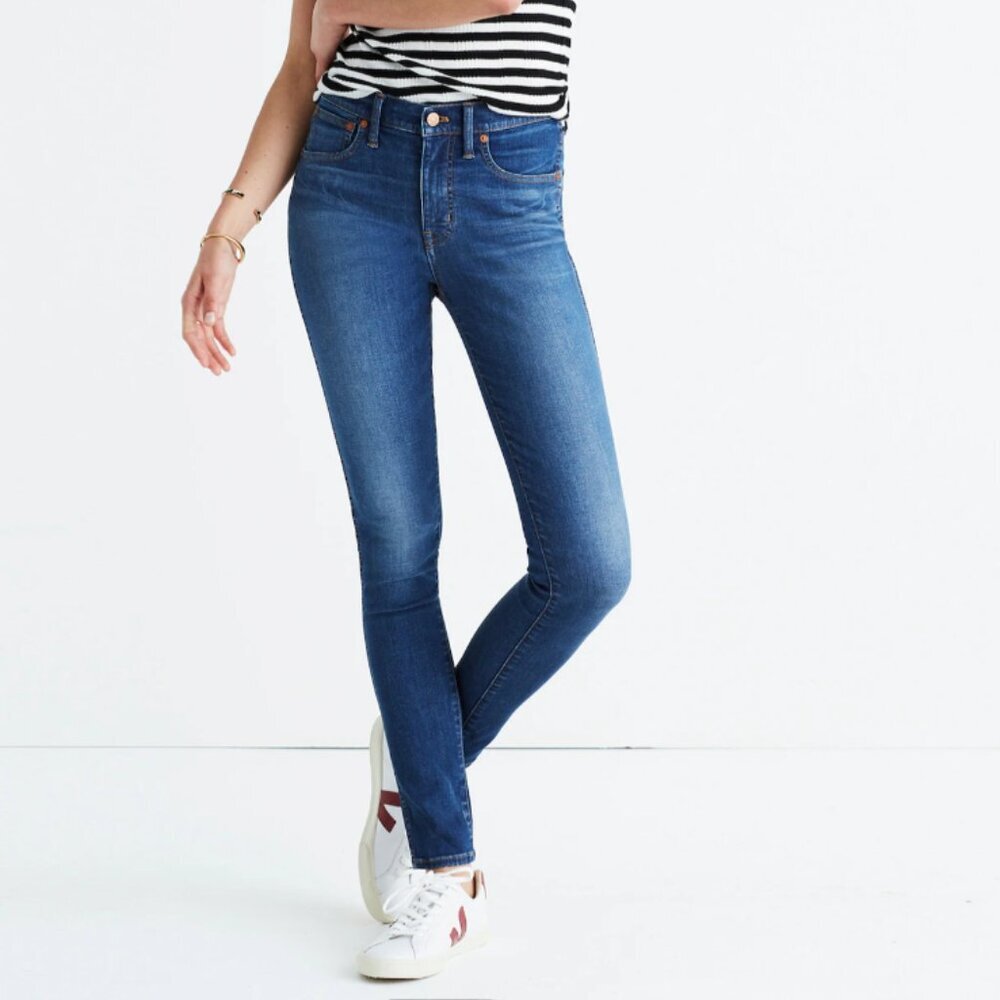 Madewell 9" Mid-Rise Skinny Jean Patty Wash 26 G7189